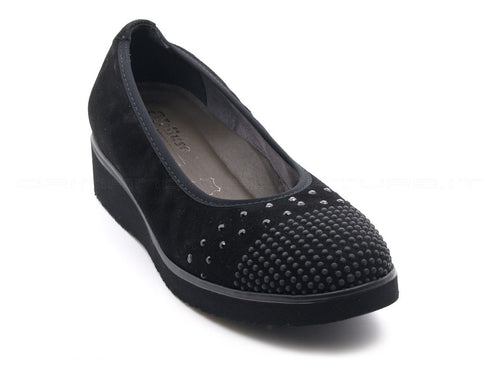 Melluso ballerine predisposte plantare donna nero